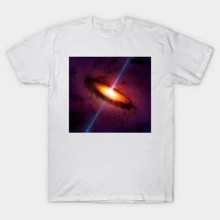 Active galactic nucleus, illustration (F011/7881) T-Shirt